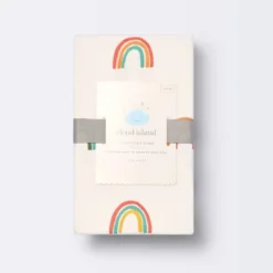 Polyester Rayon Fitted Crib Sheet - Rainbows - Cloud Island™ -Selected Baby Products Store GUEST 01639ce1 f0e4 4d3d 83a7 762360ca1ba2