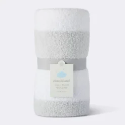 Chenille Stripe Baby Blanket - Gray And White Stripes - Cloud Island™ 5 Chenille Stripe Baby Blanket - Gray And White Stripes - Cloud Island™ -Selected Baby Products Store GUEST 0324882f 509f 4a9b ba22 358ea19cbf70