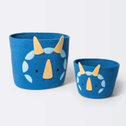Coiled Rope Forest Animal Small Round Storage Basket - Dinosaur - Cloud Island™ 5 Coiled Rope Forest Animal Small Round Storage Basket - Dinosaur - Cloud Island™ -Selected Baby Products Store GUEST 06af51e5 9caf 46b1 b180 4b97d333aeac