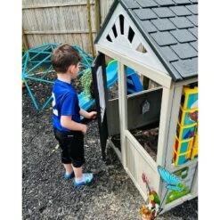 KidKraft Patio Party Wooden Outdoor Playhouse With Spinner Block Puzzle - 14pc -Selected Baby Products Store GUEST 0973df62 9ce0 4051 8462 24b6fdf8003b