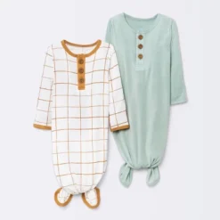 Baby 2pk Modal NightGown - Cloud Island™ Blue -Selected Baby Products Store GUEST 1092f748 b540 4833 9ad0 3d4b8e1d8adc