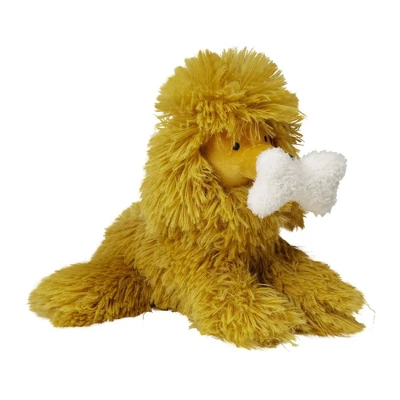 Manhattan Toy Posh Pepper Afghan Hound Dog 9" Stuffed Animal With Magnetic Plush Bone. 7 Manhattan Toy Posh Pepper Afghan Hound Dog 9" Stuffed Animal With Magnetic Plush Bone. - Image 7