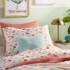 Butterfly Cotton Kids' Sheet Set Rose - Pillowfort™