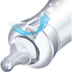 Chicco Duo Newborn Hybrid Baby Bottle Gift Set With Invinci-Glass Inside/Plastic Outside- Pink - 8pc -Selected Baby Products Store GUEST 1aafa71f 2ce0 4c50 8951 10cf52518580