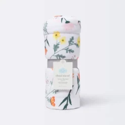 Jersey Knit Reversible Blanket - Cloud Island™ Garden Floral -Selected Baby Products Store GUEST 1ab9dd2a 1712 43f6 ad5e 041002a4e3ba