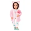 Our Generation Ice Cream Dreams Pajama & Robe Outfit For 18" Dolls