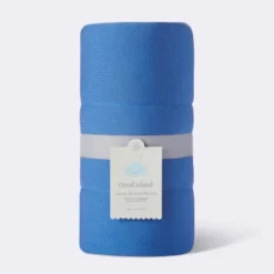 Rayon From Bamboo Quilted Baby Blanket - Blue - Cloud Island™ -Selected Baby Products Store GUEST 2253a285 cdaf 45ad abdf cbceec2de7e1