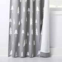 Blackout Curtain Panel Trees - Cloud Island Gray -Selected Baby Products Store GUEST 22582301 9f26 419e 896e 88f3bc1f911f