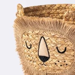 Braided Water Hyacinth Small Round Storage Decorative Basket - Cloud Island™ -Selected Baby Products Store GUEST 379da20d 6185 441f 94ea 7efe7f2b5d5b