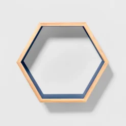 Natural Wood Hexagon Kids' Shelf - Pillowfort™ 11 Natural Wood Hexagon Kids' Shelf - Pillowfort™ -Selected Baby Products Store GUEST 41064ba5 959a 43a8 9f1d 2dbd088b21e5