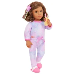 Our Generation Luna Posable 18" Slumber Party Doll & Storybook Set -Selected Baby Products Store GUEST 4dce010e a009 4dad bf26 3b45b1843241