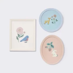 3pk Story Book Floral Framed Wall Art - Cloud Island™ 5 3pk Story Book Floral Framed Wall Art - Cloud Island™ -Selected Baby Products Store GUEST 51e0753a d579 4540 b82a 995edd64f502