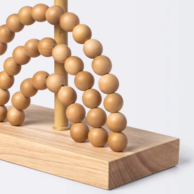 Novelty Wood Rainbow Table Lamp - Light Wood - Cloud Island™ 3 Novelty Wood Rainbow Table Lamp - Light Wood - Cloud Island™ - Image 3