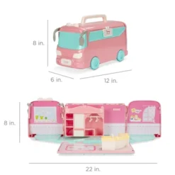 Best Choice Products Camper Van Playset Pretend Play Dollhouse Toy With 54 Accessories And Tiny Critters For Kids -Selected Baby Products Store GUEST 5c195da2 ae58 40b5 bda9 e10c011621f9