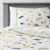 Dinosaur Poly Cotton Reversible Kids' Sham - Pillowfort™