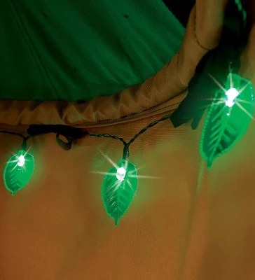 HearthSong Woodland HugglePod HangOut Indoor Or Outdoor Kid's Nylon Hanging Tent With LED Leaf Lights 4 HearthSong Woodland HugglePod HangOut Indoor Or Outdoor Kid's Nylon Hanging Tent With LED Leaf Lights - Image 4