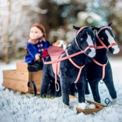 The Queen's Treasures 18 In Doll Covered Prairie Wagon/Sleigh And 2 Horses 15 The Queen's Treasures 18 In Doll Covered Prairie Wagon/Sleigh And 2 Horses -Selected Baby Products Store GUEST 66d4aede aba7 43b4 9206 ba9c26129742