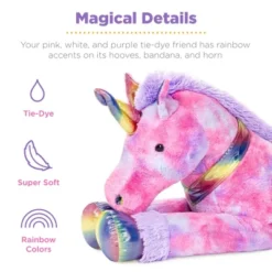 Best Choice Products 52in Kids Extra Large Plush Unicorn, Life-Size Stuffed Animal Toy W/ Rainbow Details -Selected Baby Products Store GUEST 6dc1d341 b58c 494e a04b 2567fa7460a7