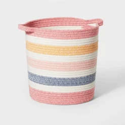 Striped Coiled Rope Kids' Storage Bin - Pillowfort™ 14 Striped Coiled Rope Kids' Storage Bin - Pillowfort™ -Selected Baby Products Store GUEST 80881529 d51b 4276 9202 2ce79d31daa0