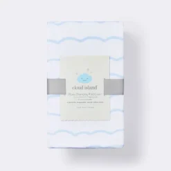 Plush Changing Pad Cover Sea Stripe - White/Blue - Cloud Island™ -Selected Baby Products Store GUEST 829e06e2 630b 4a16 a690 c4a68123f6c4