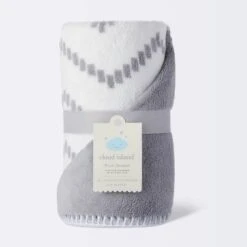 Plush Baby Blanket - Chevron - Gray - Cloud Island™ -Selected Baby Products Store GUEST 839a0711 d92f 488f 9431 2e26fcef0a1f
