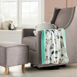 Plush Baby Blanket - Foliage - Cloud Island™