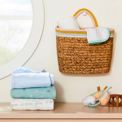 Muslin Swaddle Blanket I Love You To The Moon And Back - 3pk - Cloud Island™ 1 Muslin Swaddle Blanket I Love You To The Moon And Back - 3pk - Cloud Island™