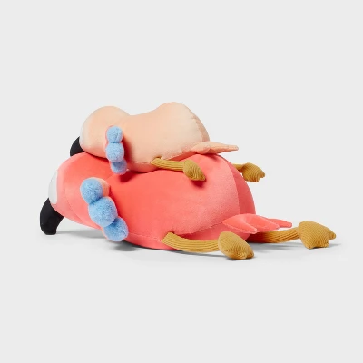 Parrot And Baby Weighted Plush Kids' Throw Pillow Pink - Pillowfort™ 2 Parrot And Baby Weighted Plush Kids' Throw Pillow Pink - Pillowfort™ - Image 2