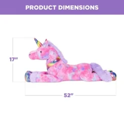 Best Choice Products 52in Kids Extra Large Plush Unicorn, Life-Size Stuffed Animal Toy W/ Rainbow Details -Selected Baby Products Store GUEST ad41daca b770 48ea 8553 7cc2809db67e
