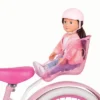Our Generation Carry Me Doll Bike Seat Carrier & Pink Helmet Accessory Set For 18'' Dolls