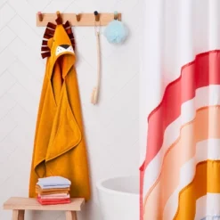 25"x50" Lion Kids' Hooded Towel - Pillowfort™