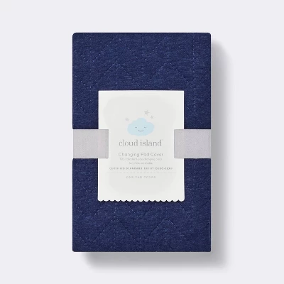 Changing Pad Cover Navy Chevron - Cloud Island™ Navy 3 Changing Pad Cover Navy Chevron - Cloud Island™ Navy - Image 3