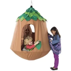 HearthSong Woodland HugglePod HangOut Indoor Or Outdoor Kid's Nylon Hanging Tent With LED Leaf Lights 22 HearthSong Woodland HugglePod HangOut Indoor Or Outdoor Kid's Nylon Hanging Tent With LED Leaf Lights -Selected Baby Products Store GUEST c52673da 0eb6 4a35 9502 6c1c4ac78d45