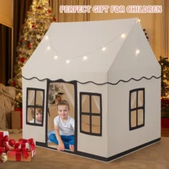 Costway Kids Play Castle Tent Large Playhouse Toys Gifts W/ Star Lights Washable Mat 11 Costway Kids Play Castle Tent Large Playhouse Toys Gifts W/ Star Lights Washable Mat -Selected Baby Products Store GUEST e108d25a c9f8 413b 8e36 0c4020532864