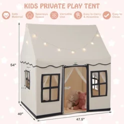 Costway Kids Play Castle Tent Large Playhouse Toys Gifts W/ Star Lights Washable Mat 16 Costway Kids Play Castle Tent Large Playhouse Toys Gifts W/ Star Lights Washable Mat -Selected Baby Products Store GUEST e3623343 3fc0 4bcd 9182 758475b5ee77