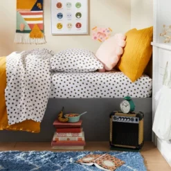 Dotted Microfiber Kids' Sheet Set - Pillowfort™ -Selected Baby Products Store GUEST e7c6cf44 9b45 4734 8b44 47c1a46c4ff8